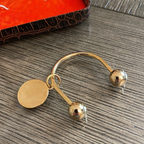 Vintage Boxed Gold-tone Marc Anthony Key Ring - Picture 5 of 14